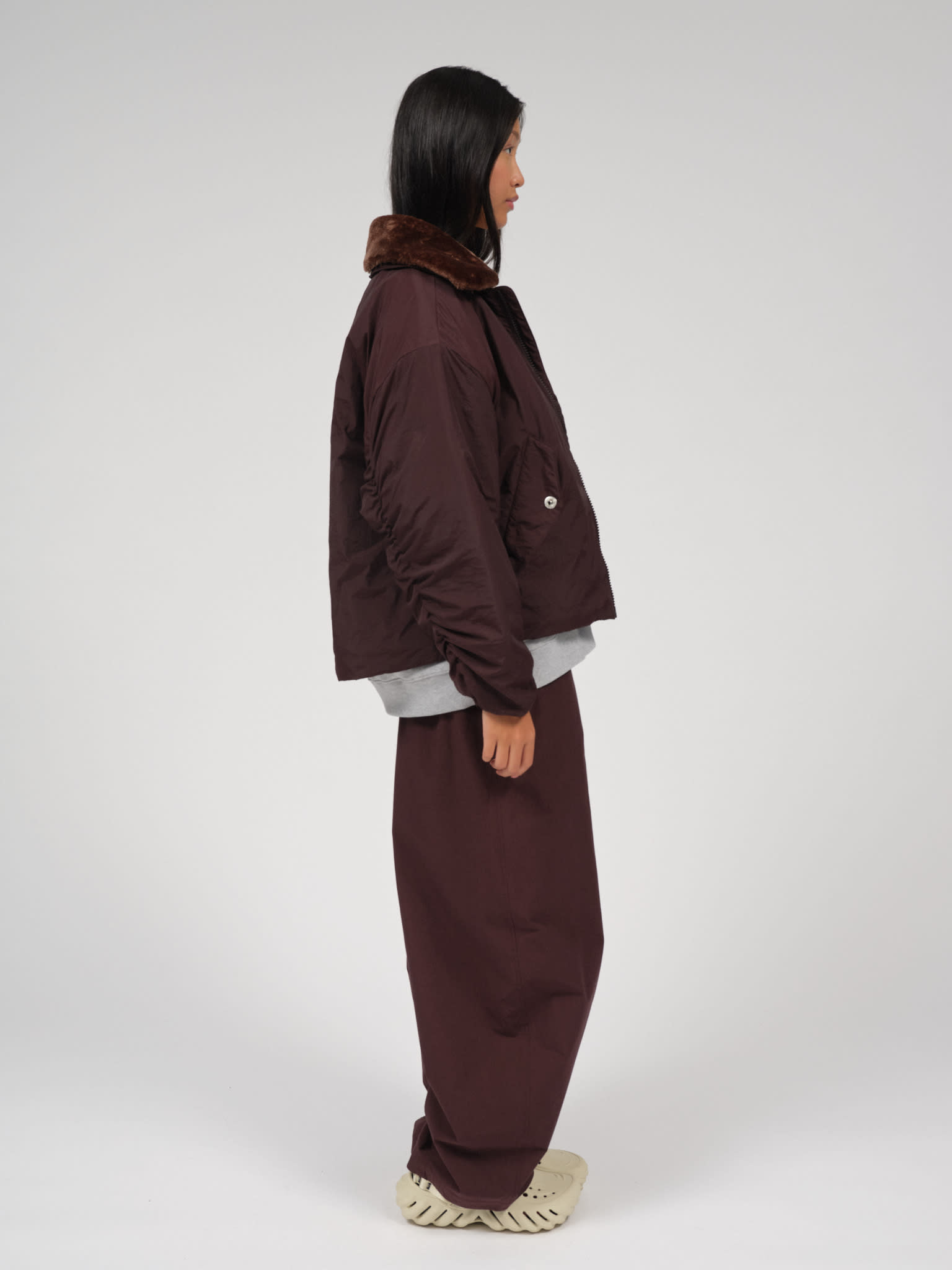 Embassy of Bricks and Logs Embassy of Bricks and Logs, Camden Bomber, dark brown, M