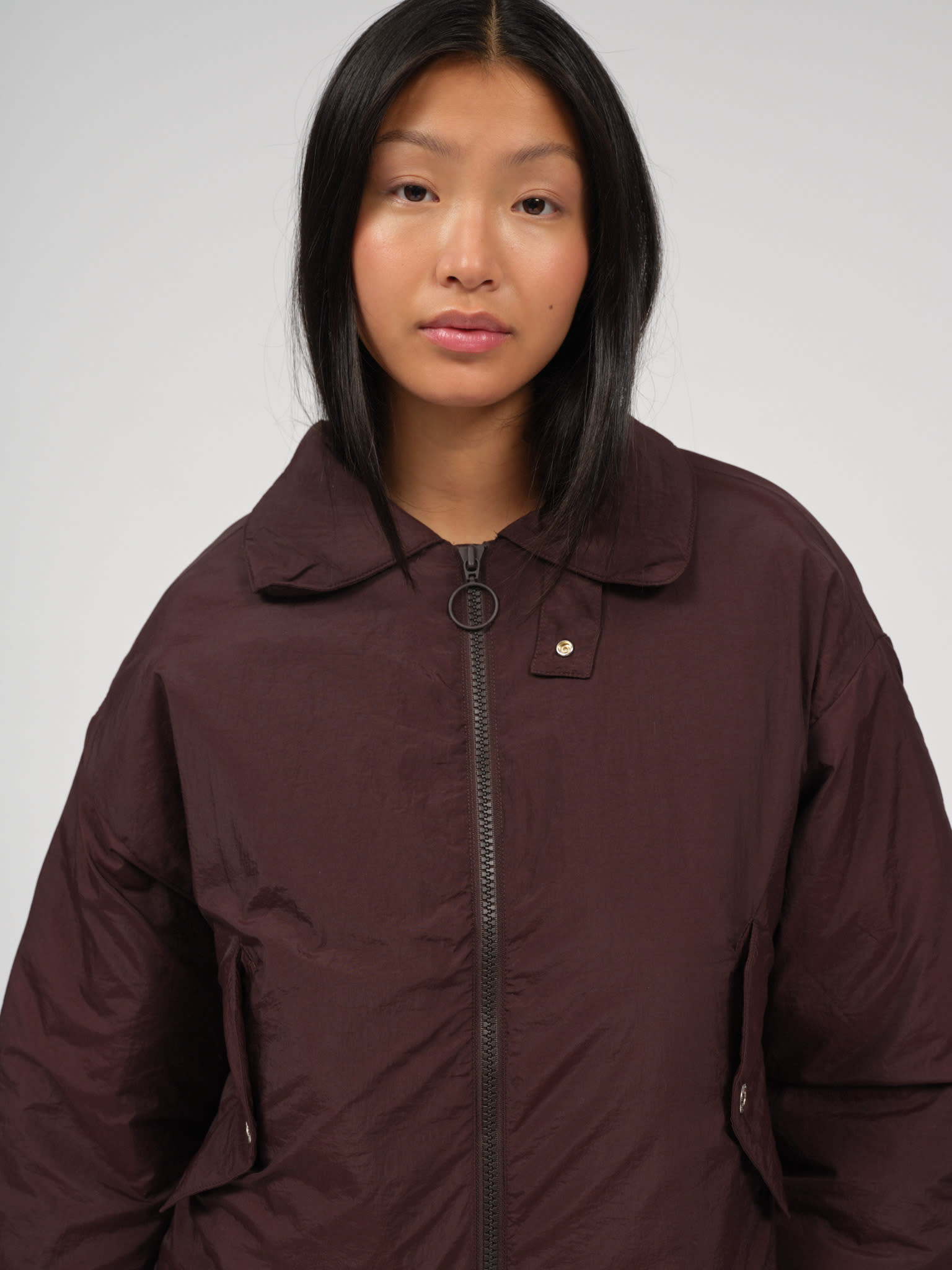 Embassy of Bricks and Logs Embassy of Bricks and Logs, Camden Bomber, dark brown, M