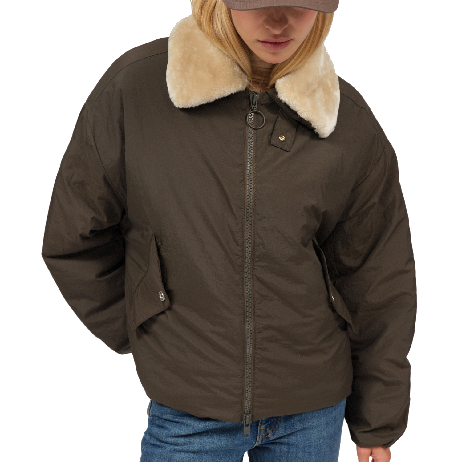Embassy of Bricks and Logs Embassy of Bricks and Logs, Camden Bomber, black olive, S