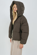 Embassy of Bricks and Logs Embassy of Bricks and Logs, Zonza Puffer, black olive, L