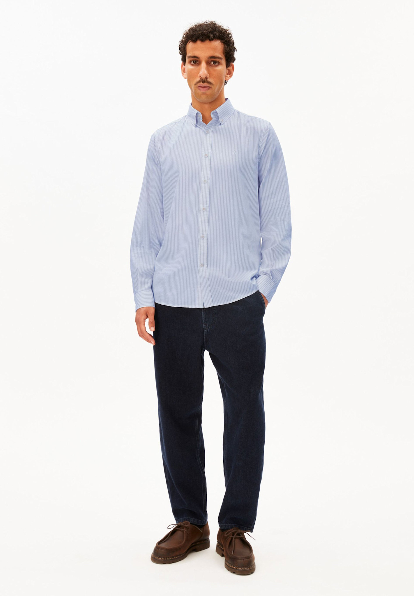 Armedangels Armedangels, Quaasa Stripe, dark morning, XL