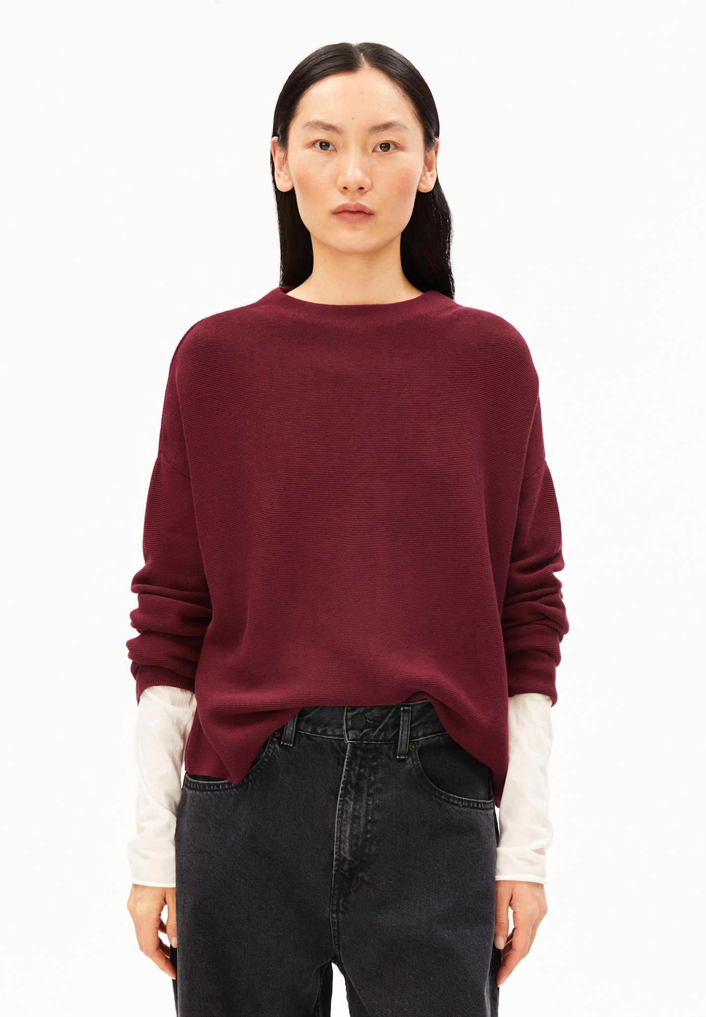 Armedangels Armedangels, Merinaa, velvet red, S