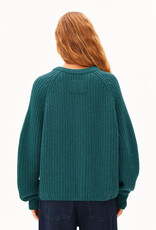 Armedangels Armedangels, Rib Knit Cardigan, petrol velvet, S