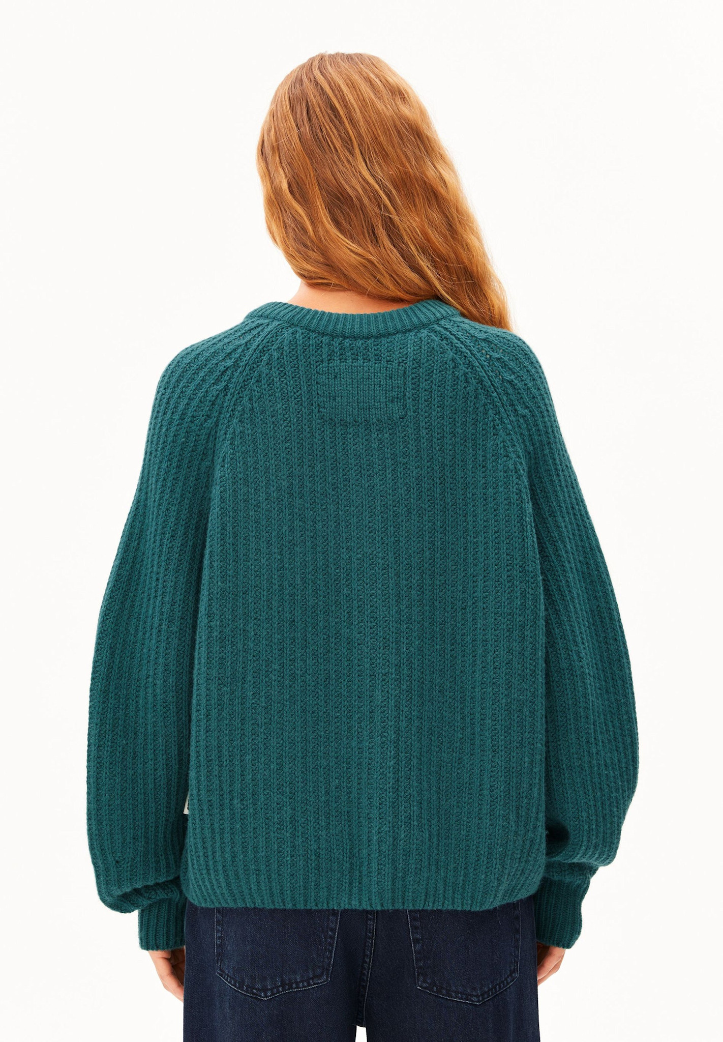 Armedangels Armedangels, Rib Knit Cardigan, petrol velvet, S