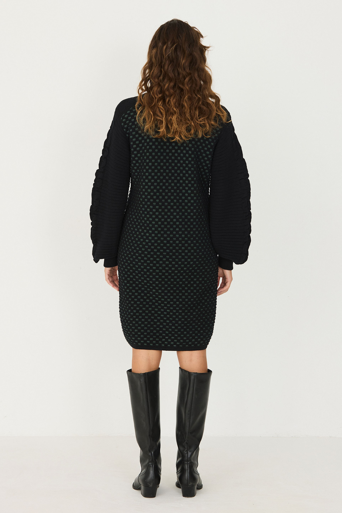 Skunkfunk Skfk, Kaliope Dress, dark green, M (40)