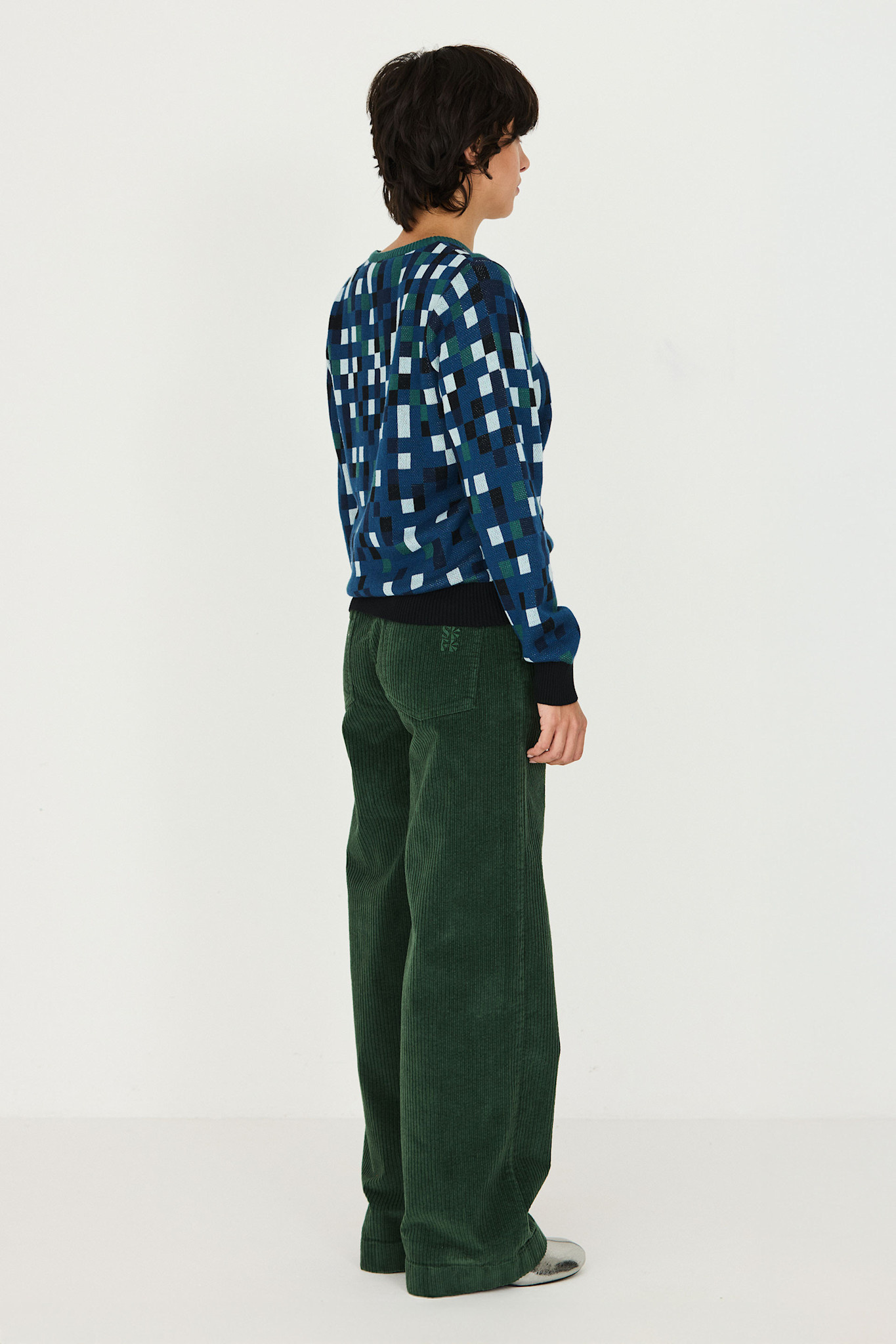 Skunkfunk Skfk, Iradi Sweater, blue pix, XS (36)