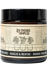 Les Choses Simple Les Choses Simples, Scented Candle, small, basil & mint