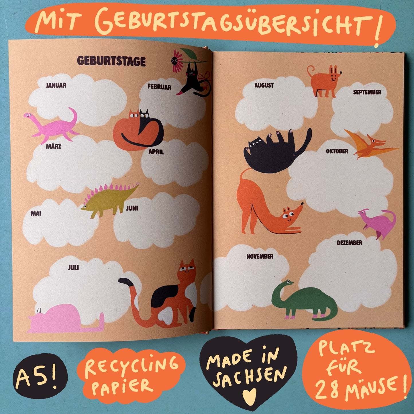 Slinga Slinga, Buch, Freundschaftsbuch
