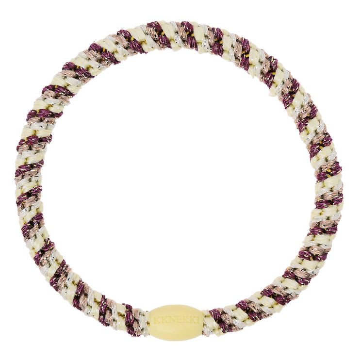 BonDep BonDep, Haargummi Slim, mix grape yellow