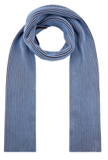 Dedicated Dedicated, Scarf Norrfors, cappuccino brown/cornflower blue