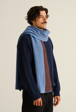 Dedicated Dedicated, Scarf Norrfors, cappuccino brown/cornflower blue