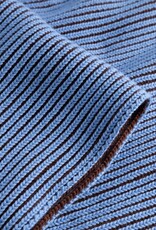 Dedicated Dedicated, Scarf Norrfors, cappuccino brown/cornflower blue