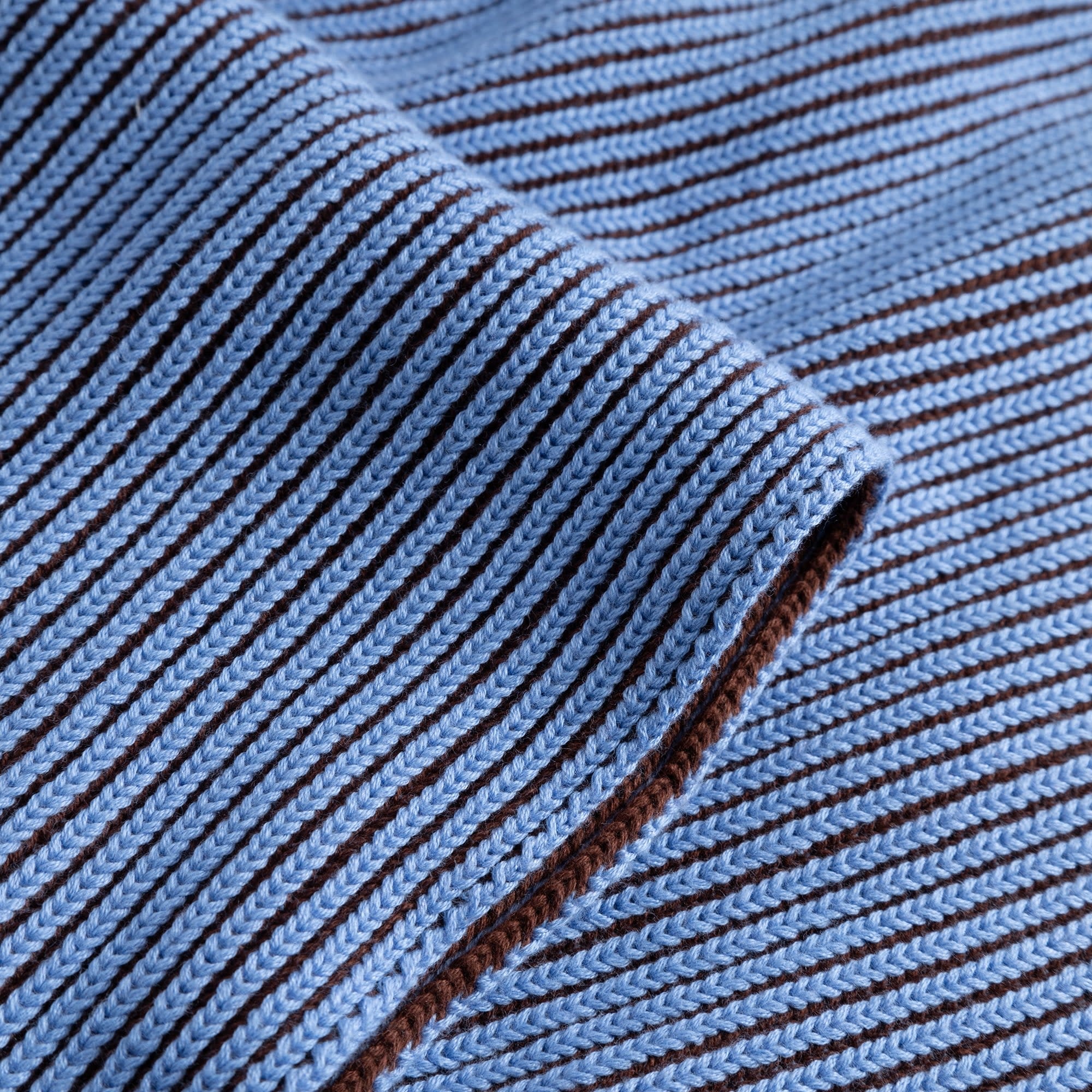 Dedicated Dedicated, Scarf Norrfors, cappuccino brown/cornflower blue