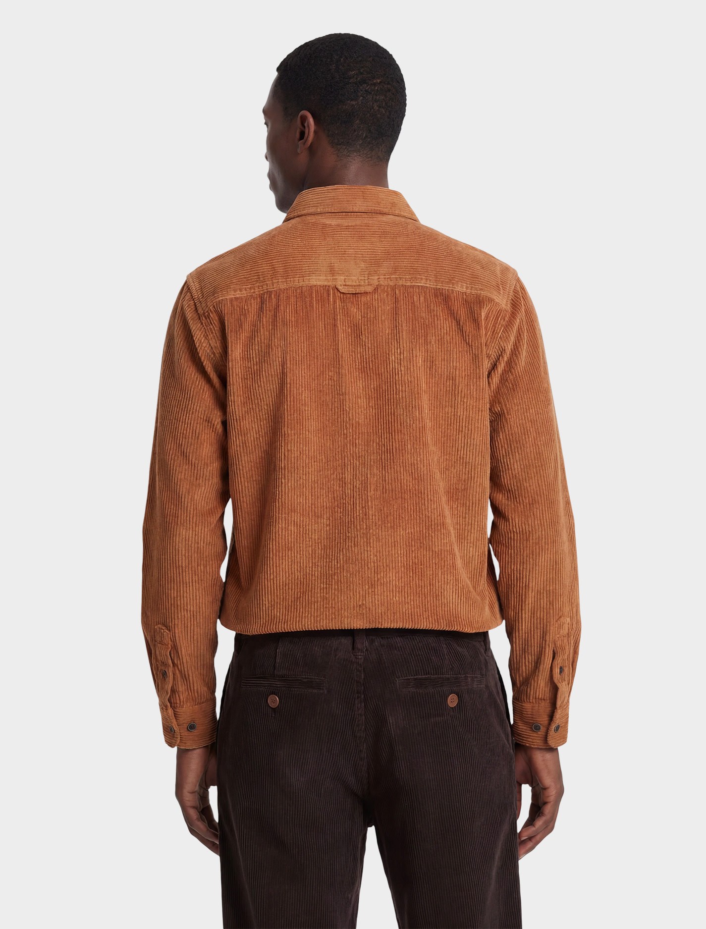 Iriedaily Iriedaily, Bubble Cord Shirt, tabacco, L
