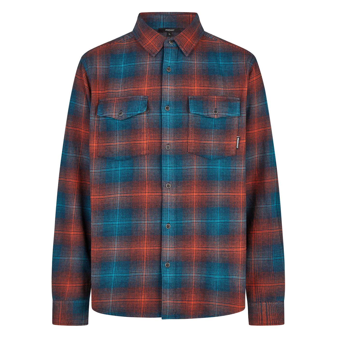 Iriedaily Iriedaily, Rosomako Flannel Shirt, navy, S