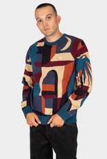 Iriedaily Iriedaily, Banks Knit, night sky, M