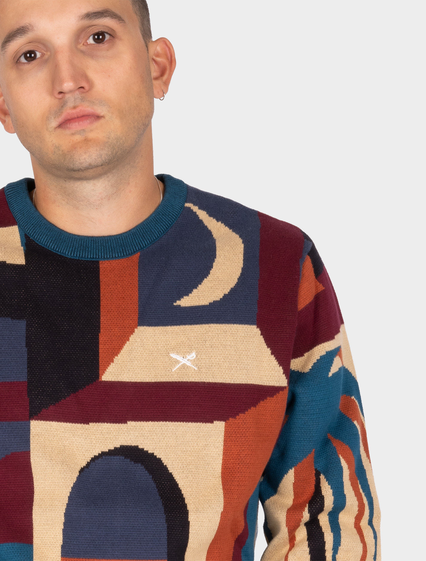 Iriedaily Iriedaily, Banks Knit, night sky, M