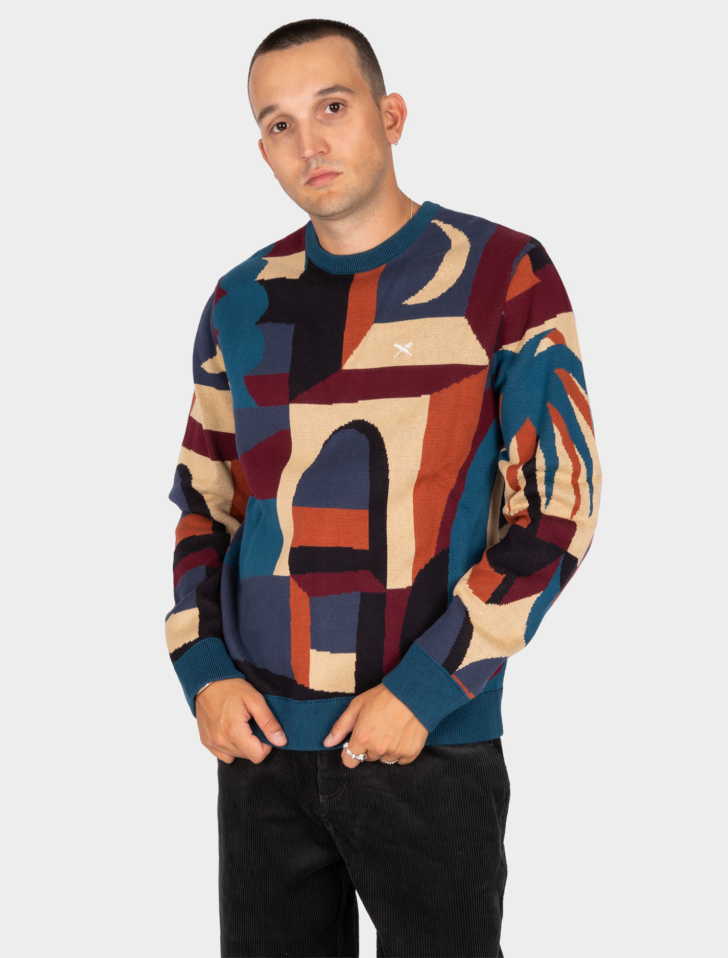 Iriedaily Iriedaily, Banks Knit, night sky, L