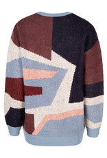 Iriedaily Iriedaily, Fady Knit, navy red, XS