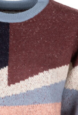 Iriedaily Iriedaily, Fady Knit, navy red, XS