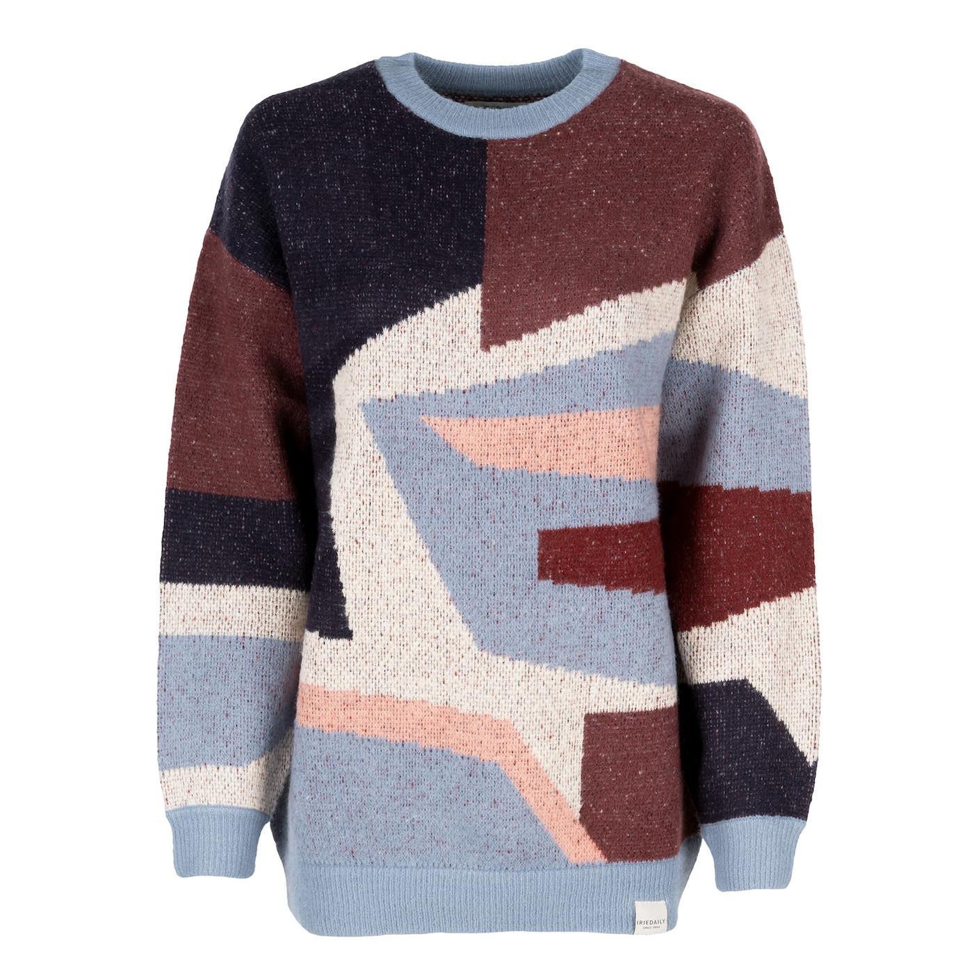 Iriedaily Iriedaily, Fady Knit, navy red, S
