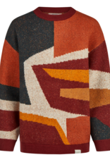 Iriedaily Iriedaily, Fady Knit, green red, XS