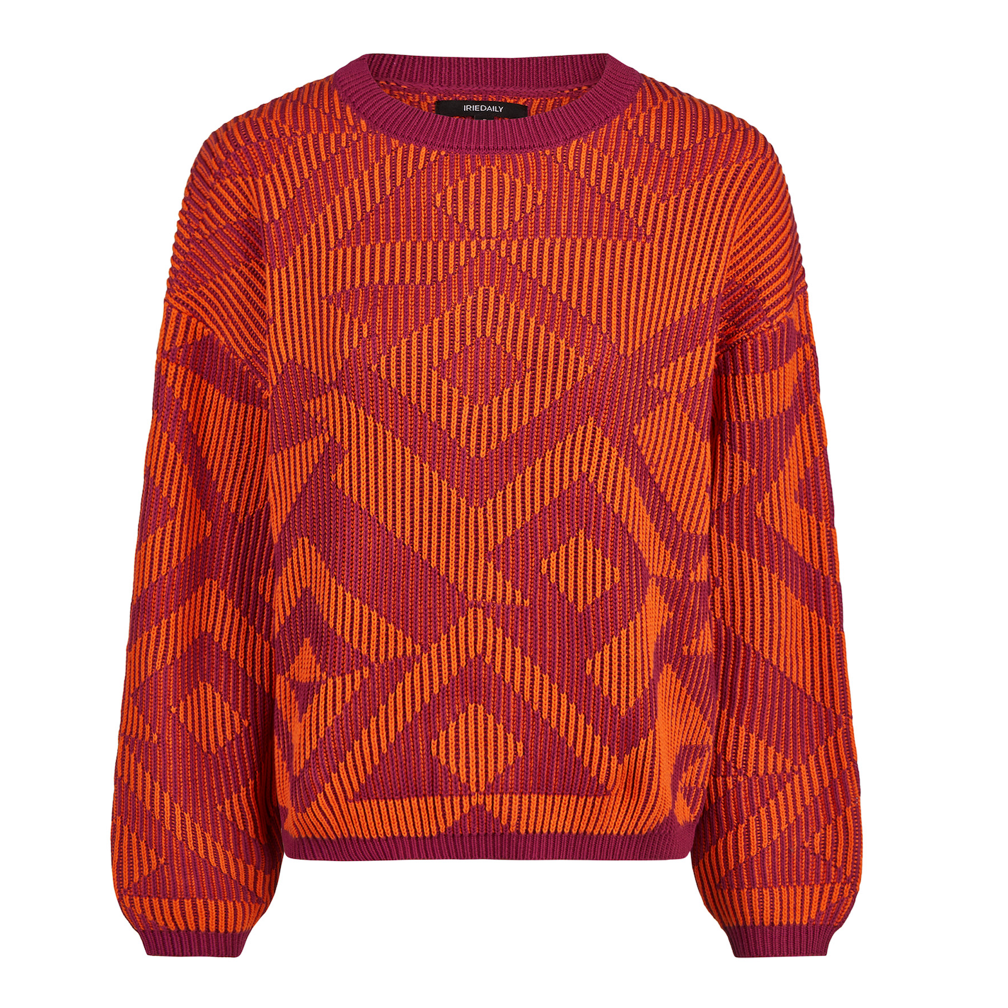 Iriedaily Iriedaily, Ribby Knit, rust, S