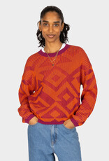 Iriedaily Iriedaily, Ribby Knit, rust, L