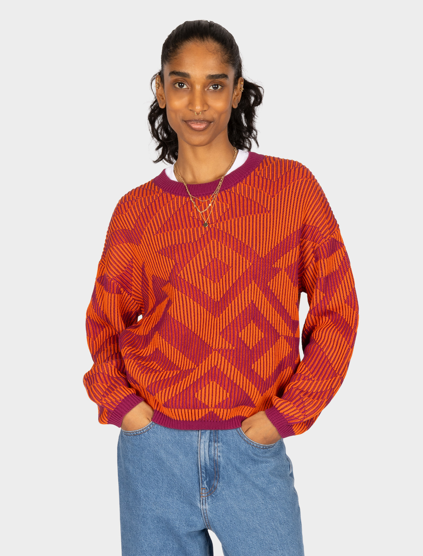 Iriedaily Iriedaily, Ribby Knit, rust, L