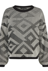 Iriedaily Iriedaily, Ribby Knit, black white, XS