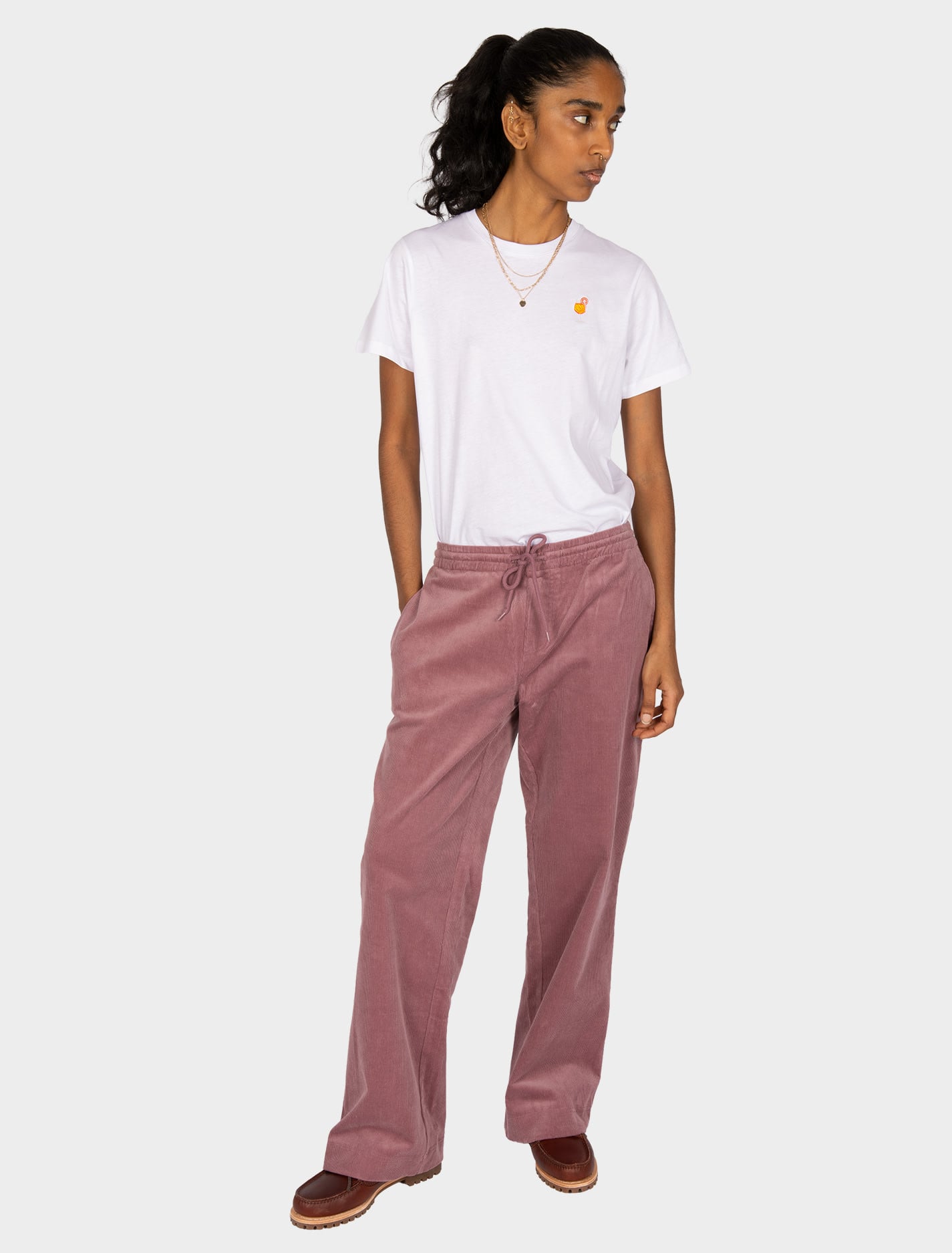Iriedaily Iriedaily, Cordy Straight Pant, plum, M
