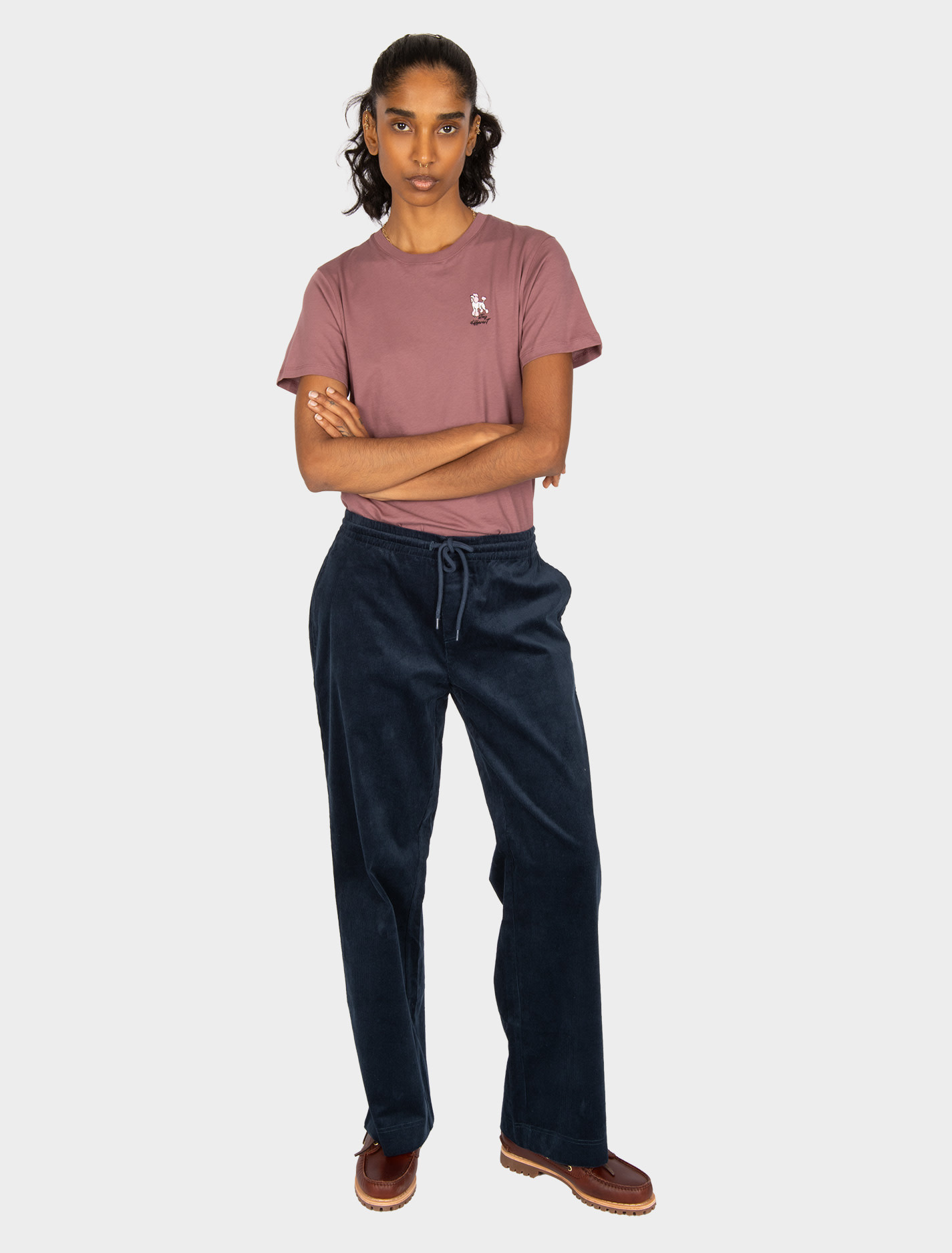 Iriedaily Iriedaily, Cordy Straight Pant, deep sea, S