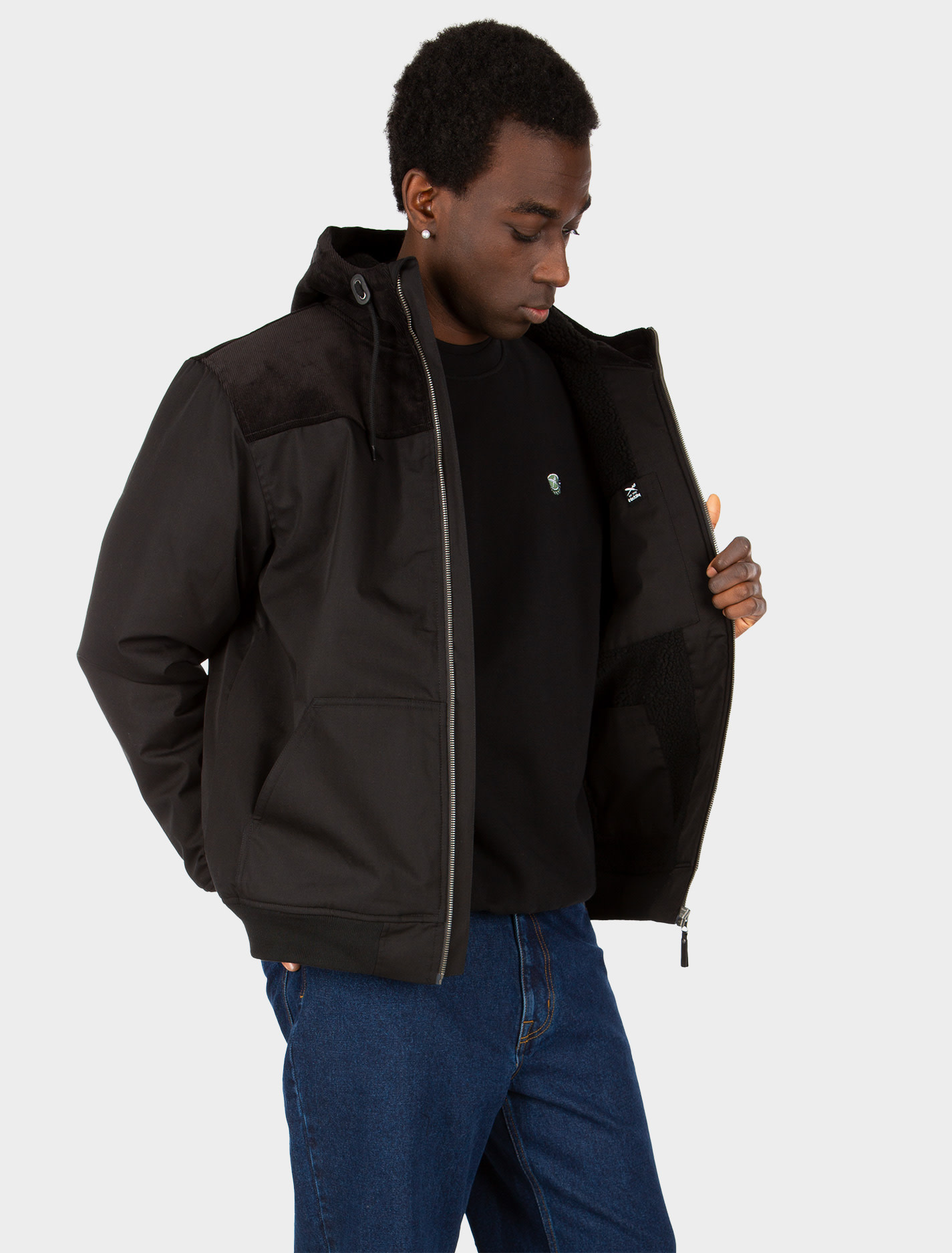 Iriedaily Iriedaily, Hafen Jacket, uni black, S