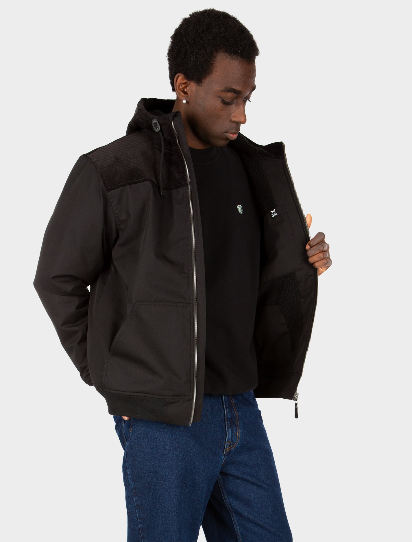 Iriedaily Iriedaily, Hafen Jacket, uni black, M