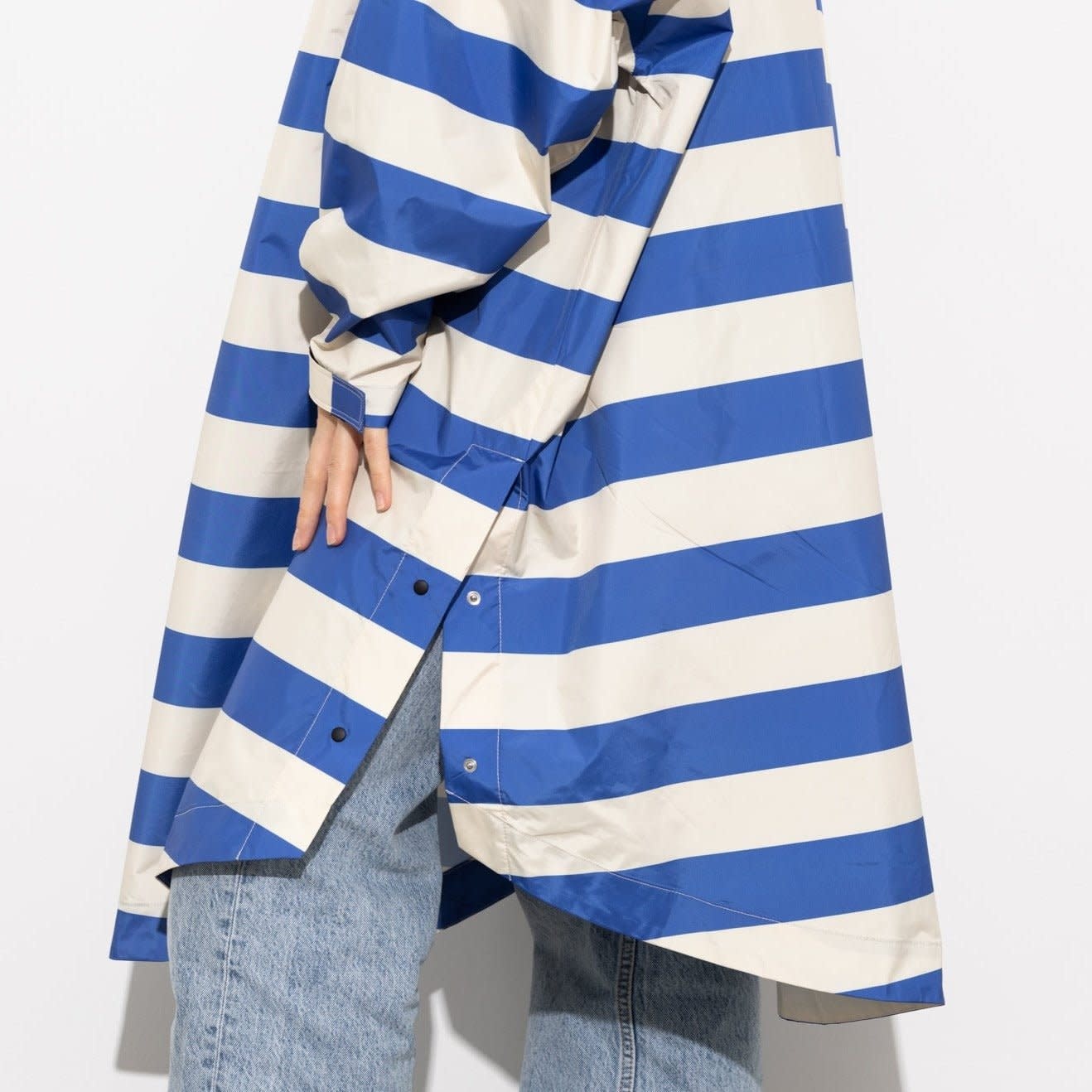 Vivi Mari Vivi Mari, Raincoat Bold Stripes, blue/sand