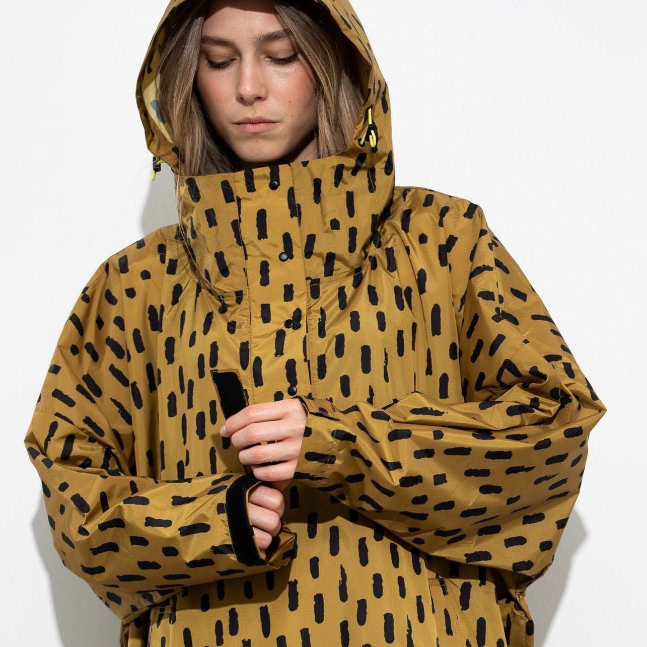 Vivi Mari Vivi Mari, Raincoat Drops, mustard/black