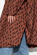Vivi Mari Vivi Mari, Raincoat Drops, rust/black