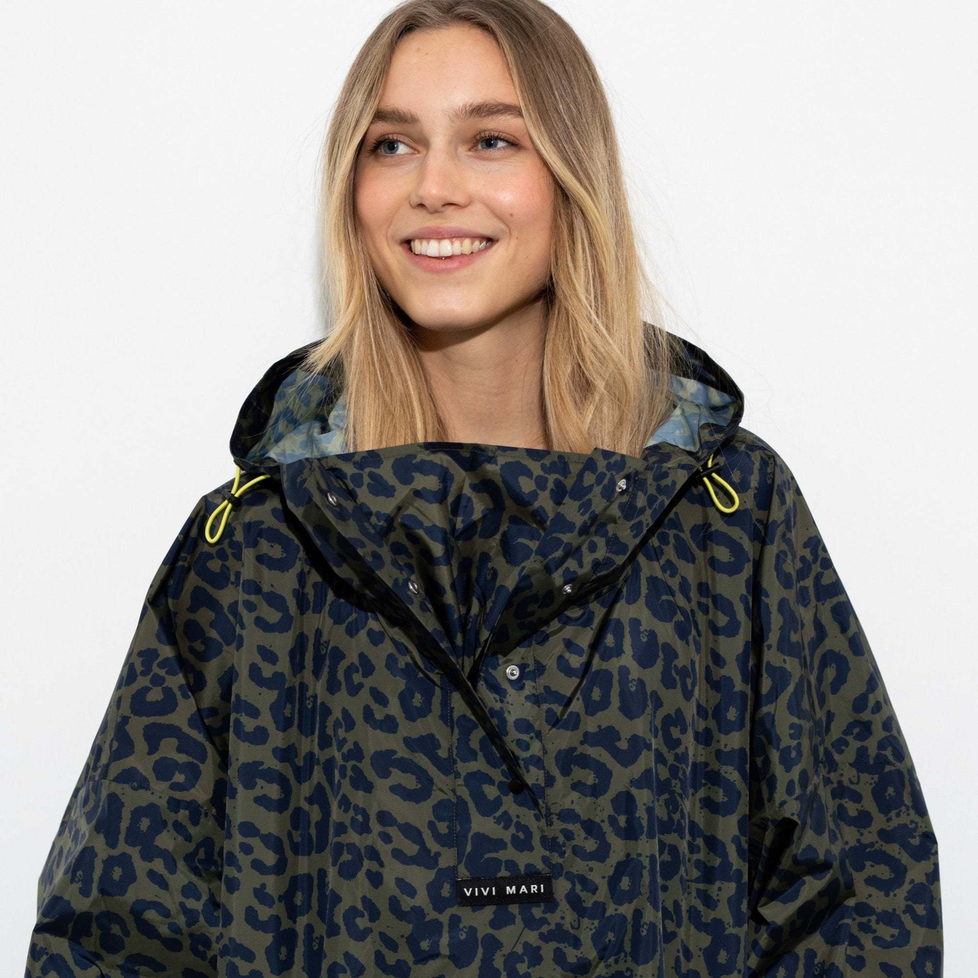 Vivi Mari Vivi Mari, Raincoat Leo Splashes, navy/olive