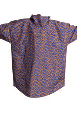 Vivi Mari Vivi Mari, Raincoat Leo Splashes,  electric blue/caramel