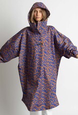 Vivi Mari Vivi Mari, Raincoat Leo Splashes,  electric blue/caramel