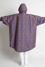 Vivi Mari Vivi Mari, Raincoat Leo Splashes,  electric blue/caramel
