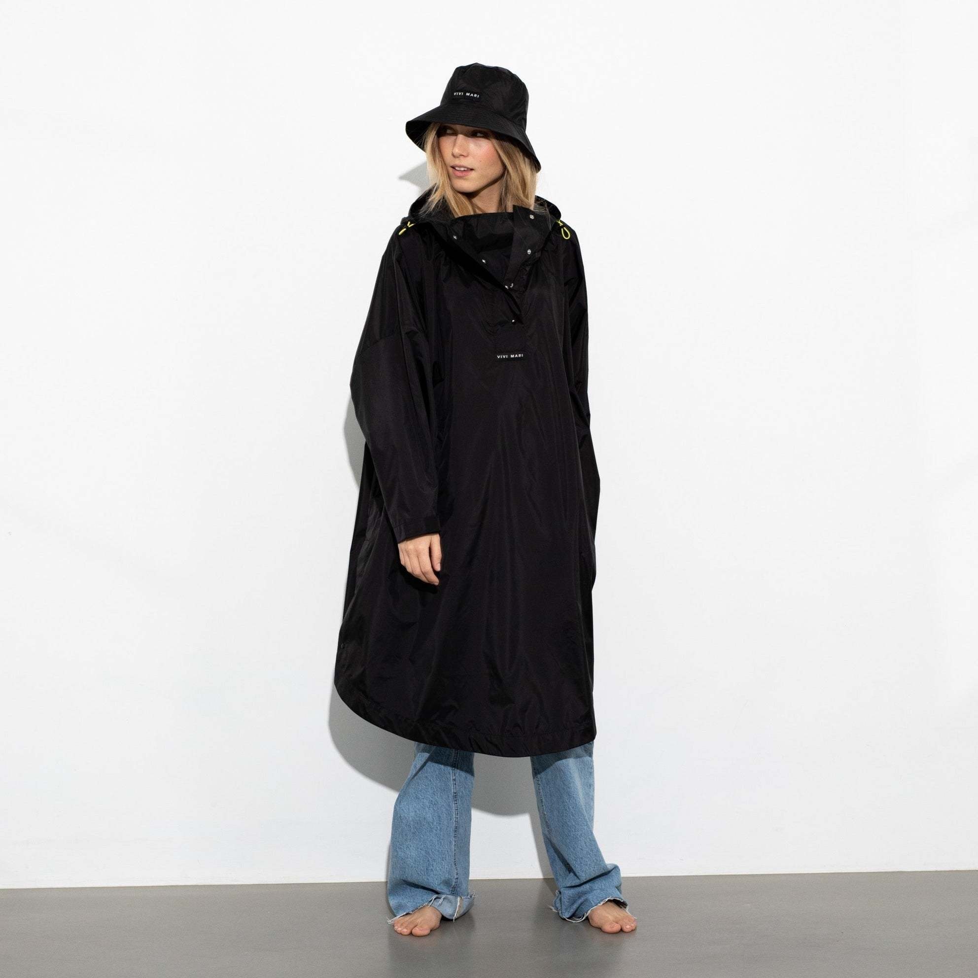 Vivi Mari Vivi Mari, Raincoat Solid, black