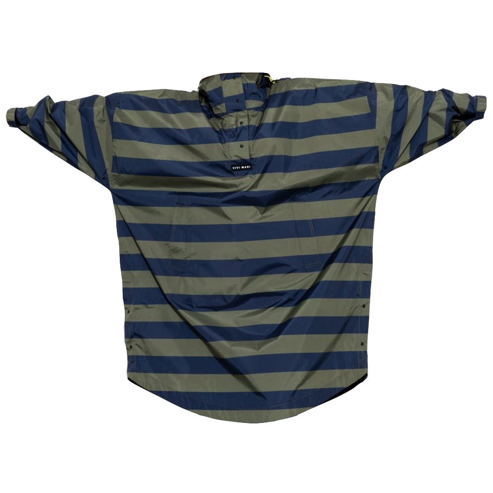 Vivi Mari Vivi Mari, Raincoat Bold Stripes, navy/olive