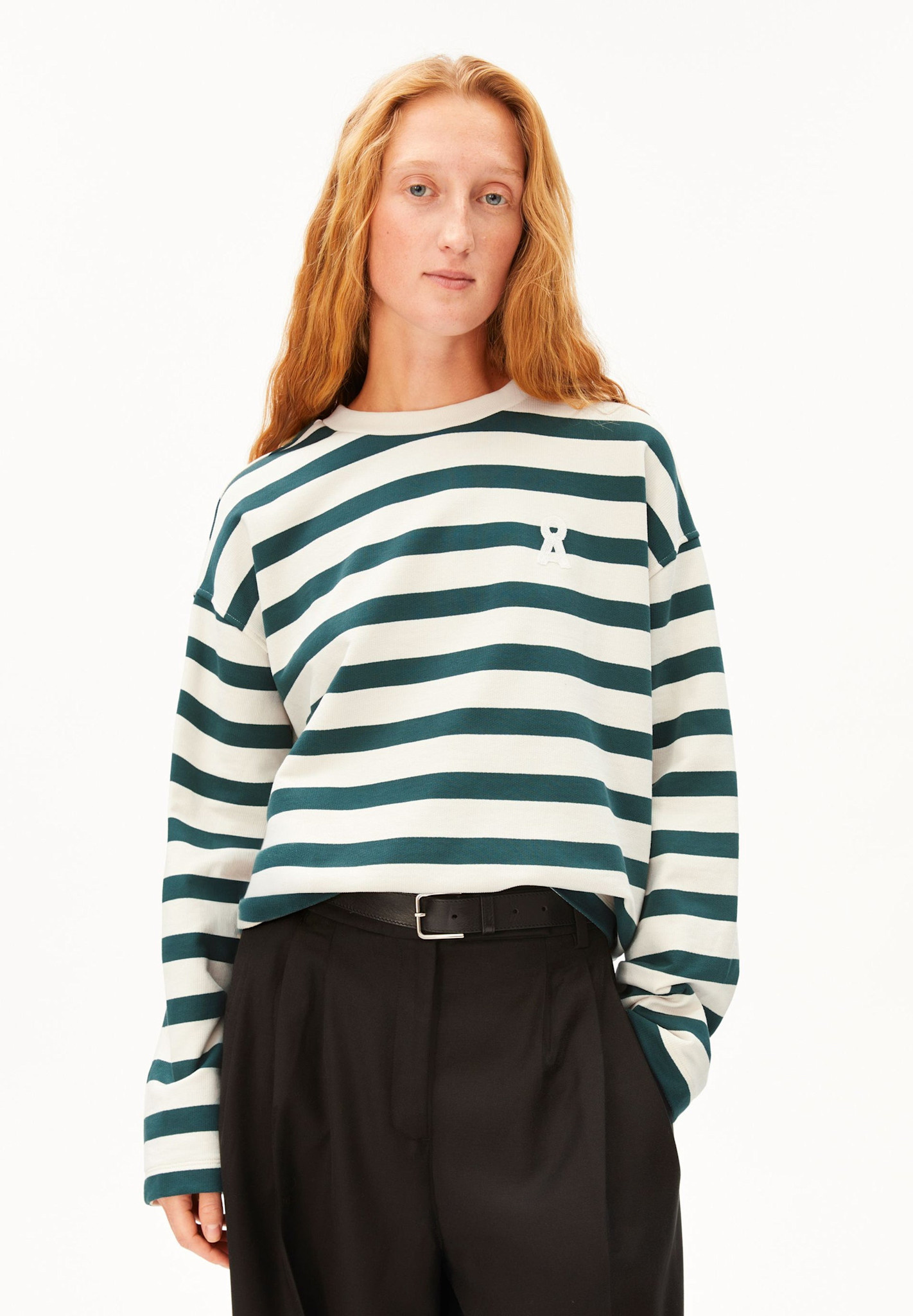 Armedangels Armedangels, Iconic Å Frankaa Bold, undyed-midnight reef, S