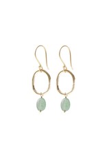 A beautiful Story Graceful Gold Plated Earrings