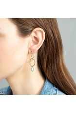 A beautiful Story Graceful Gold Plated Earrings