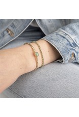 A beautiful Story Gold Plated Beautiful Bracelet