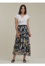 La Fee Maraboutee LAURENZ-U - Silk Viscose Printed Skirt