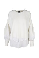 Nu Denmark Nu Denmark - 7961-60 - Tulipa Blouse Long Knit