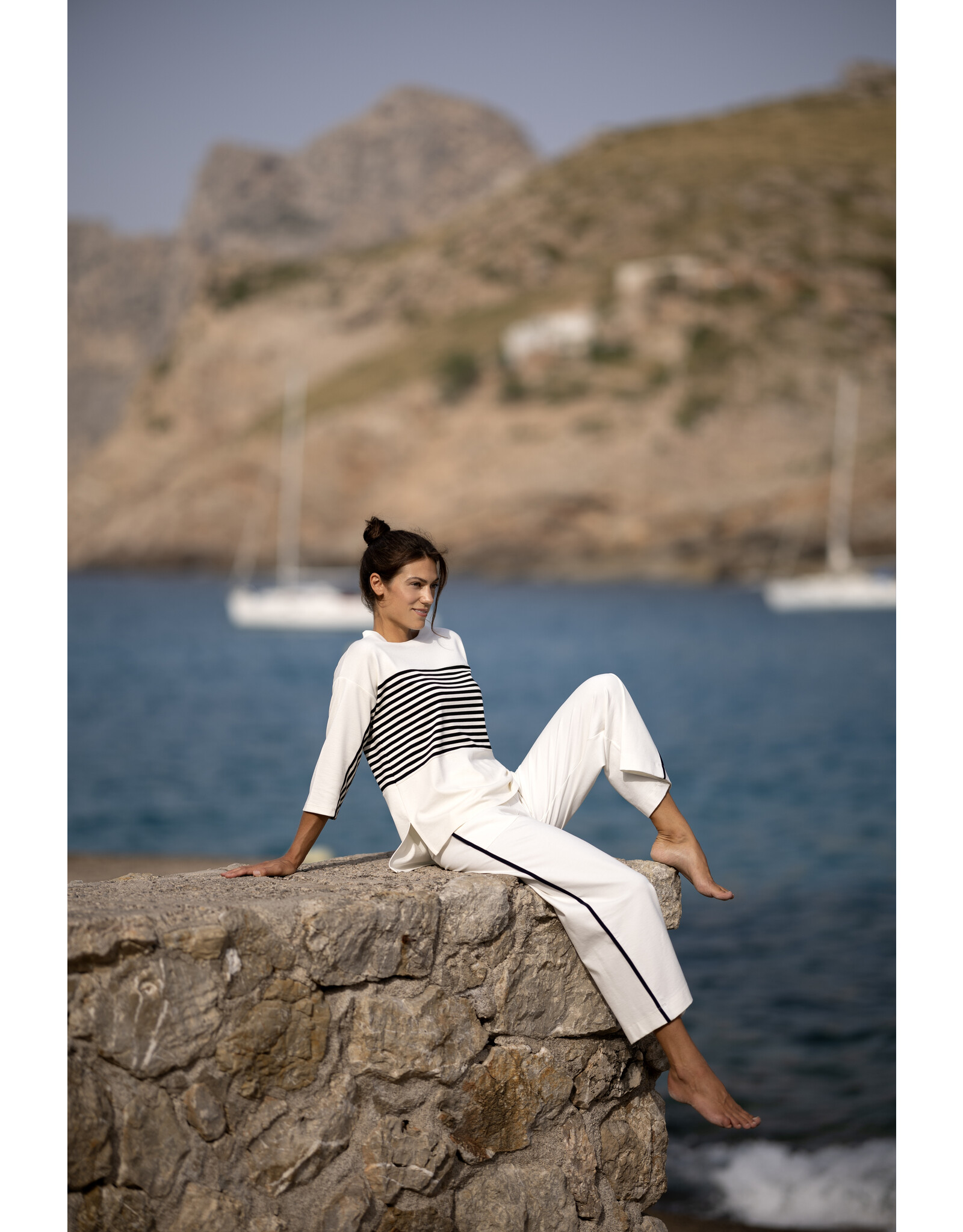 Peruzzi Peruzzi - S24205 - Side Stripe Trousers